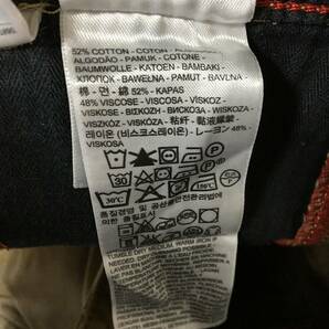 P369☆【カラーパンツ カーゴパンツ】LEVIS リーバイス 茶 34/33 アメカジの画像8