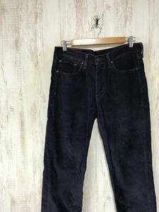 P396☆【514 コーデュロイパンツ】LEVIS リーバイス 31/32 アメカジ 紺