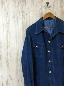 V723*[ Denim coverall ]Palm Beach denim jacket Denim jacket 