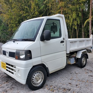 H/21年 日産 4WD クリッパー PTO 軽ダンプ 車検8年3月18日 エアコン パワステ エアバッグ タイベルト交換済み 全国陸送OK 下取り可能の画像6