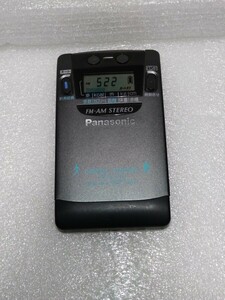 Panasonic 歩数計付きFM/AMステレオポケットラジオ RF-G900 ジャンク品