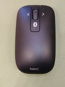 NEC Bluetoothマウス MT-2022 艶消しブラック 裏蓋無し