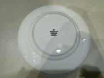 H5639 【未使用】ウェッジウッド ディープ プレート 2枚セット フロレンティーンターコイズ 食器 ブランド食器 皿 _画像3