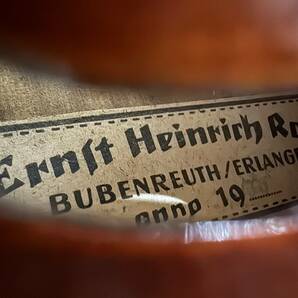 H5653 1円～【動作確認済み】ドイツ製 Ernst Heinrich Roth 1955 バイオリン 楽器 オールドヴァイオリン ハインリッヒ・ロート の画像7