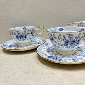 M3860 NARUMI Bone China ナルミ ボーンチャイナ 食器 カップ＆ソーサー 花柄 金彩 比較的綺麗品です！の画像2