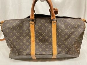 T6065 １円〜 ルイヴィトン LOUISVUITTON バンドリエール キーポル 50 モノグラム ボストンバック ジャンク