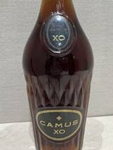 M3425 1円～ 【未開栓】 CAMUS XO カミュ ロングネック コニャック ブランデー 古酒 洋酒 1000ml 1L 40% 箱付_画像2