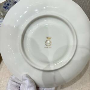 M3860 NARUMI Bone China ナルミ ボーンチャイナ 食器 カップ＆ソーサー 花柄 金彩 比較的綺麗品です！の画像8