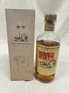 T5257 ニッカ ウイスキー 余市 8年 モルト原酒 ＊箱付 ※ 500ml 43%