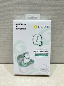 M3125　1円～ 【未使用】 TXT×GLIDiCコラボ TW-4000s -HUENINGKAI ver.- ワイヤレスイヤホン TOMORROW X TOGETHERモデル 