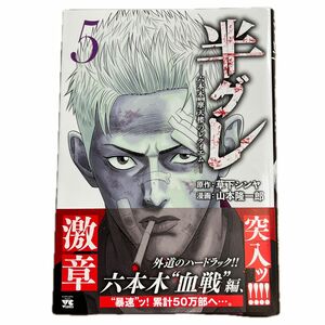 半グレ　六本木摩天楼のレクイエム　⑤巻（ヤングチャンピオン・コミックス） 草下シンヤ／原作　山本隆一郎／漫画