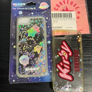 星のカービー カービィ シャカシャカiPhoneケース foriPhone 8/7/6s/6 iPhoneケース グッズiPhoneSEコンバースコラボconverse