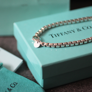  beautiful goods accessory have Tiffany Tiffany & Co. Venetian link bracele men's lady's accessory 925 silver futoshi chain 