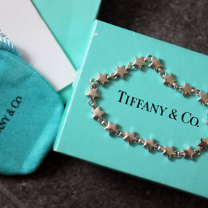  superior article accessory have Tiffany Tiffany & Co. puff Star bracele men's lady's accessory 925 silver star chain silver 