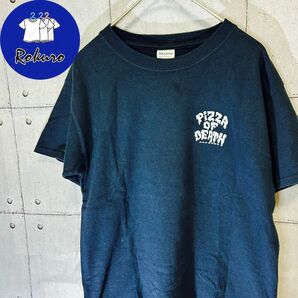 PIZZA OF DEATHピザオブデス　ビックプリントTシャツ　YOUTH M 