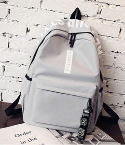  rucksack / lady's / men's /A4// high capacity / stylish / gray 