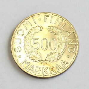 500マルカ銀貨 銀500 フィンランド 1952 ヘルシンキオリンピックの画像2