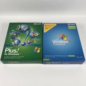 Microsoft Windows XP Professional SP1 ステップアップグレード ＋ Plus! for Windows XP