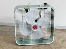 HERMOSA レトロボックスファンミニ GREEN　RF−003N　ハモサRETORO BOXFAN MINI サーキュレーター LASKO_画像2