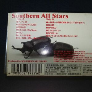 【カセットテープ】◆サザンオールスターズ「Southern All Stars」◆VITL-1/1990年/ビクター/フリフリ’65/女神達への情歌◆の画像2