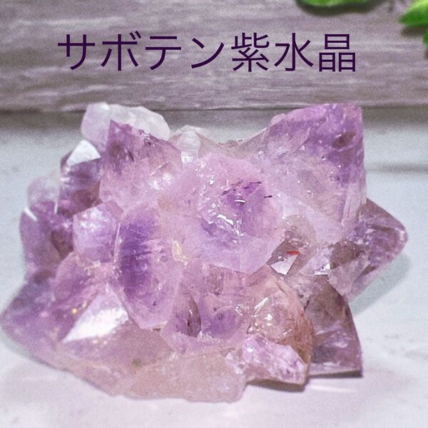 アメジス 紫水晶 スピリットクォーツ カクトスクォーツ サボテン型 天然石 パワーストーン クォーツ