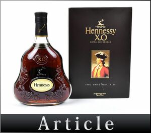 170434古酒〇未開栓 ヘネシー XO 黒キャップ クリアボトル コニャック ブランデー Hennessy EXTRA OLD COGNAC BRANDY 700ml 40%/ A