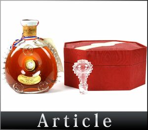 174209古酒〇未開栓 レミーマルタン ルイ13世 バカラ クリスタル コニャック ブランデー REMY MARTIN Baccarat COGNAC 700ml/ A