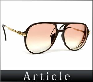 174415* раз ввод Christian Dior Dior Teardrop солнцезащитные очки очки I одежда 2301A пластик GP Brown мужской / G