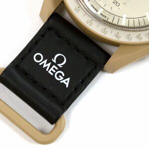 174247◆美品 動作確認済 OMEGA オメガ swatch スウォッチ ミッション トゥ ジュピター 腕時計 クォーツ SO33C100 ボーイズ/ Dの画像4