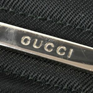 174890◇ GUCCI グッチ ボストンバッグ トラベルバッグ スポーツバッグ 012.0389 ナイロン パテントレザー ブラック メンズ レディース/ Bの画像8