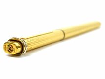174455〇筆記未確認 Cartier カルティエ トリニティ 万年筆 真鍮 ゴールド メンズ レディース 筆記用具 筆記具 文房具 文具/ G_画像6