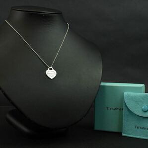 174592◆ Tiffany&co リターントゥ ティファニー ハート タグ ネックレス アクセサリー Sv925 スターリング シルバー レディース/ Eの画像6