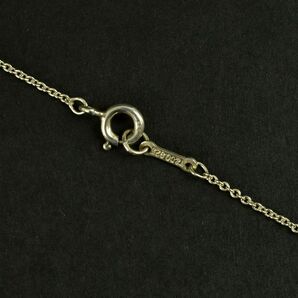 174784□美品 Tiffany&co ティファニー スモールクロス ネックレス ペンダント アクセサリー Sv925 シルバー 銀 レディース/ Eの画像4