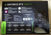 MSI GeForce RTX 4060 Ti VENTUS 2X BLACK 16G OC 16GB_画像6