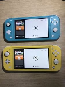 スイッチライト Switch Lite ２台　動作確認済み