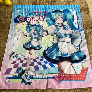 n11 TAITO 初音ミク書き下ろしのれん 八三 プライズ