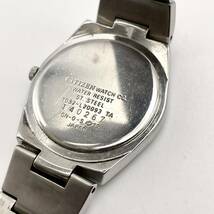 1円■CITIZEN シチズン wicca ウィッカ シルバー ピンク 文字盤 1032-L20093 アンティーク ヴィンテージ N489-6-00_画像7