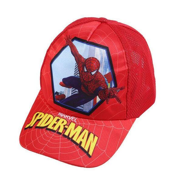 帽子 キャップ 可愛い 洗える 涼しい 夏 キッズ 旅行 快適 スパイダーマン