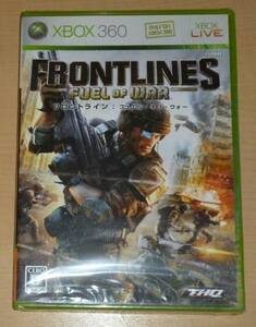 新品 Xbox 360 フロントライン フュエル・オブ・ウォー THQ