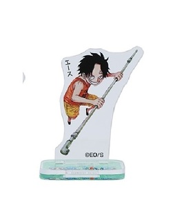 ONE PIECE acrylic fiber mini figure no. 4. Ace (. little period ) * limitation One-piece acrylic fiber stand The childhood of the *OP~ characters