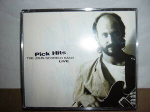 名手Dennis Chamber/Gary Grainger等参加の伝説ライヴ The John Scofield Band 大傑作「Pick Hits Live 完全版」二枚組限定版 国内盤中古