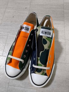 サイズ：8　タグ付き未使用品　日本製　billy's converse all star 　ビリーズ別注　 コンバース オールスター　スニーカー