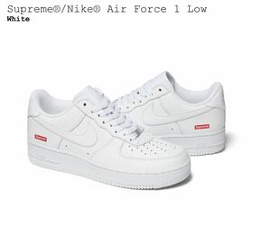 新品未使用 Supreme NIKE AF1 White ホワイト スニーカー 27.0センチ