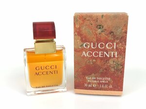 満量　グッチ　GUCCI　アチェンティー　ACCENTI　オードトワレ　スプレー　30ml　YK-3741