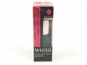 フィルム未開封　資生堂　SHISEIDO マキアージュ MAQuillAGE　エッセンスジェル　ルージュ　口紅　＃RD419　KES-1507