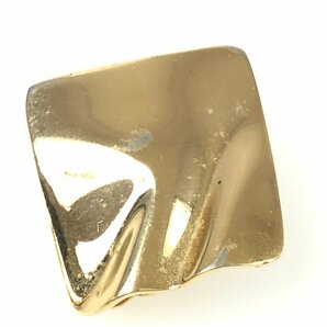 ジバンシィ GIVENCHY ヴィンテージ イヤリング 縦：約2.5cm ゴールドカラー YAS-7528の画像3