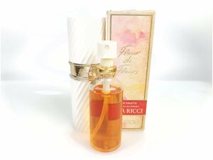 残多　ニナリッチ　NINA RICCI　Fleur de Fleurs　フルール ド フルール　オードトワレ　スプレー　50ml　残量：8～9割　YK-5027