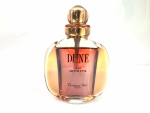 残多　クリスチャン・ディオール　ChristianDior　DUNE　デューン　オードトワレ　スプレー　50ml　残量：9割　YK-5857