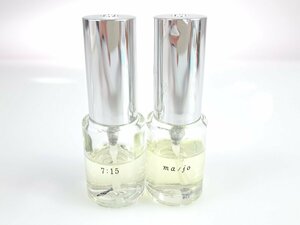 ウカ　uka　7:15／ナナイチゴ　ma/jo／マジョ　パヒューム　スプレー　各15ml　2本セット　YK-6329