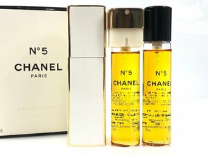 満量　シャネル　CHANEL　No.5　オードトワレ　パース　スプレー　リフィル20ml×2本セット　YK-4858